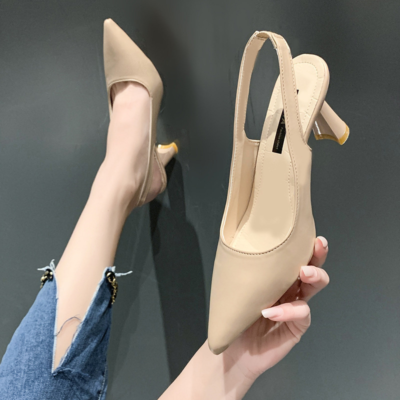 Spring and summer high-heeled shoes sandals for women