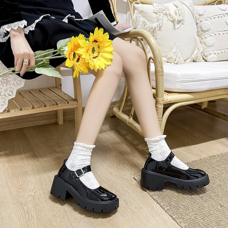 Trifle retro shoes small leather shoes for women