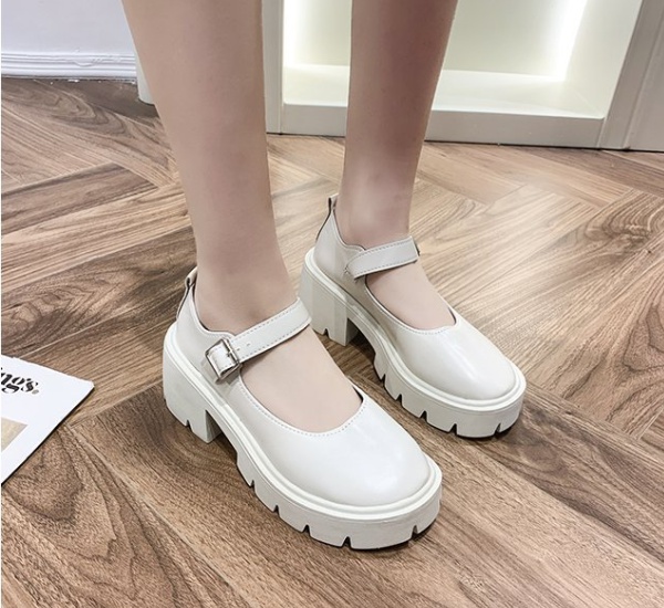 Spring shoes college style leather shoes for women