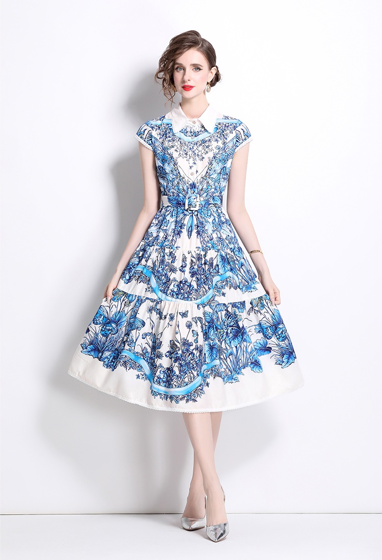 Lace temperament ladies butterfly fashion dress