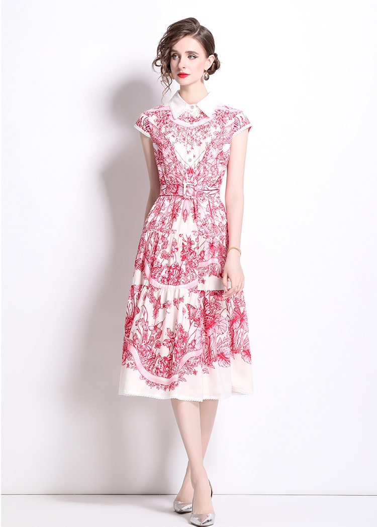 Lace temperament ladies butterfly fashion dress