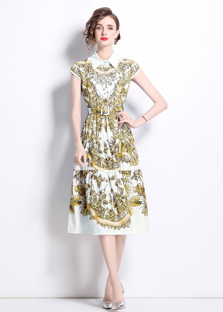 Lace temperament ladies butterfly fashion dress