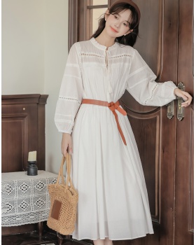 France style beach dress retro dress for women