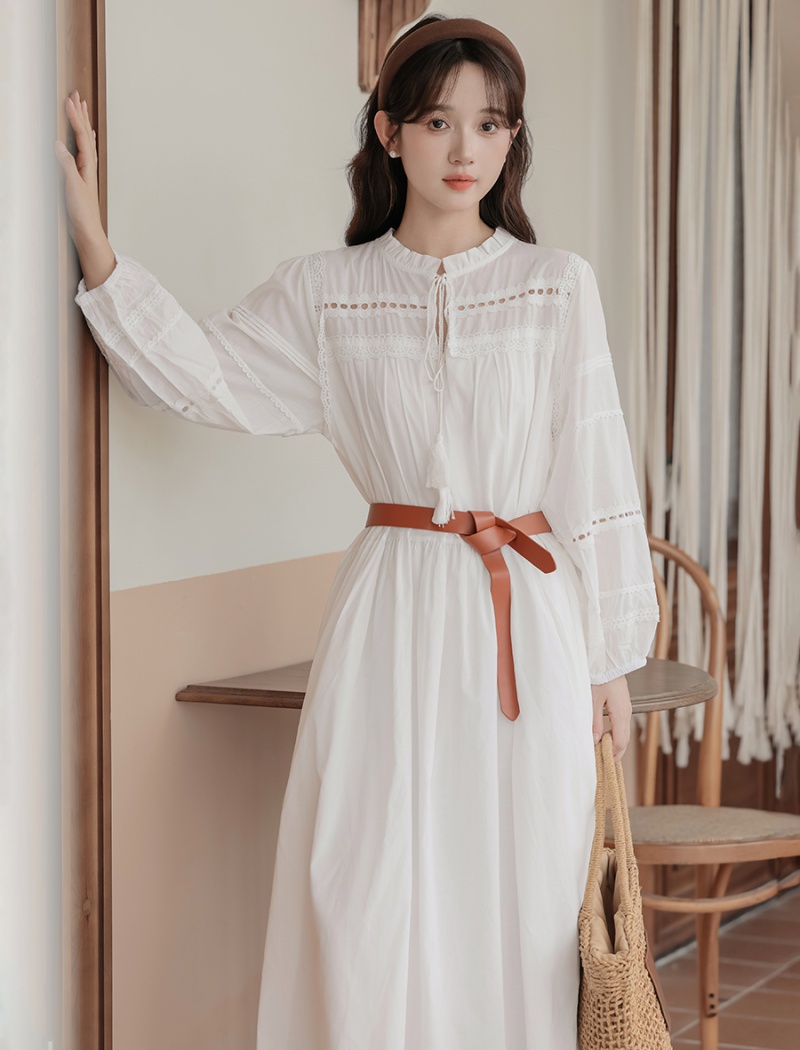 France style beach dress retro dress for women