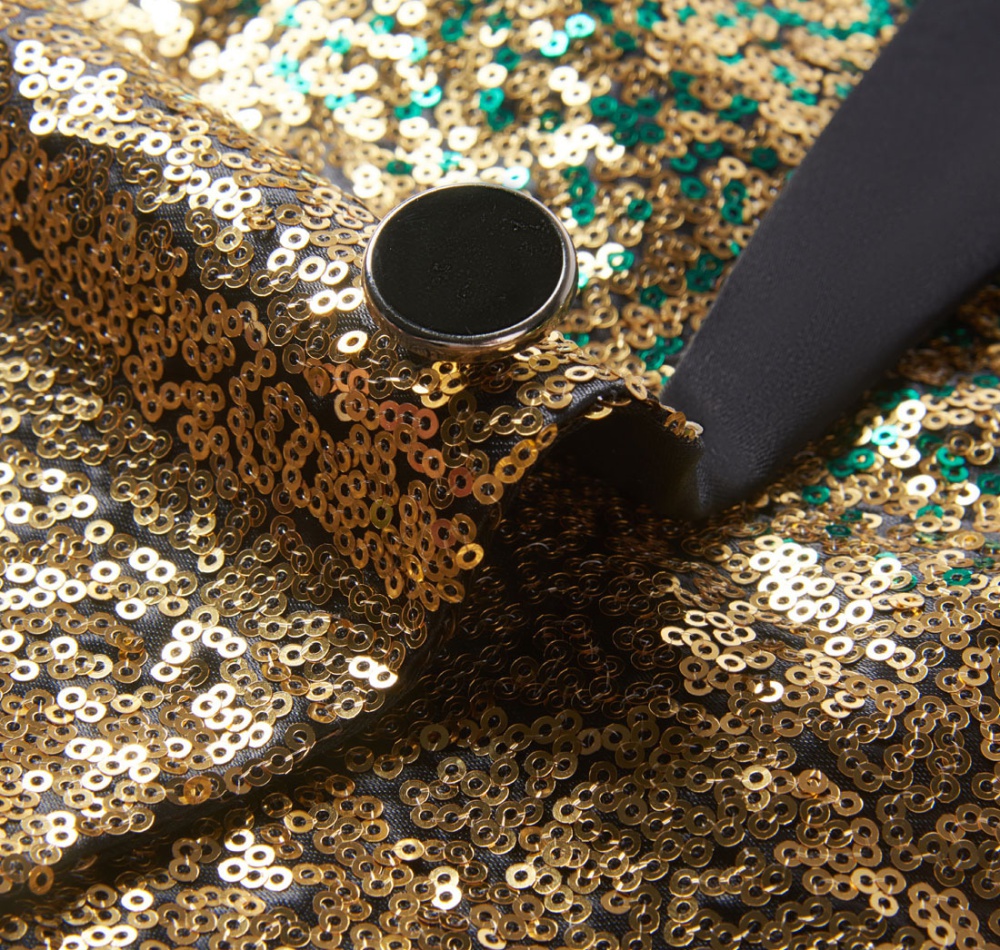 Fashion stage coat sequins annual meeting tops