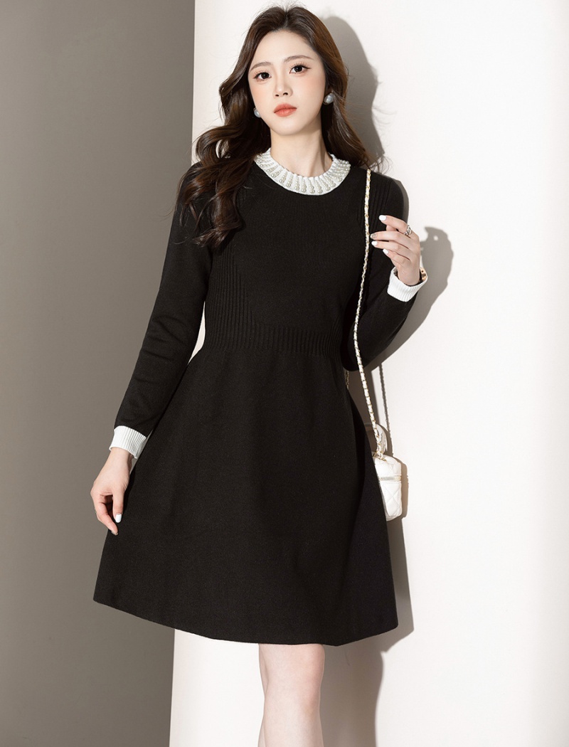 Chanelstyle temperament A-line dress for women