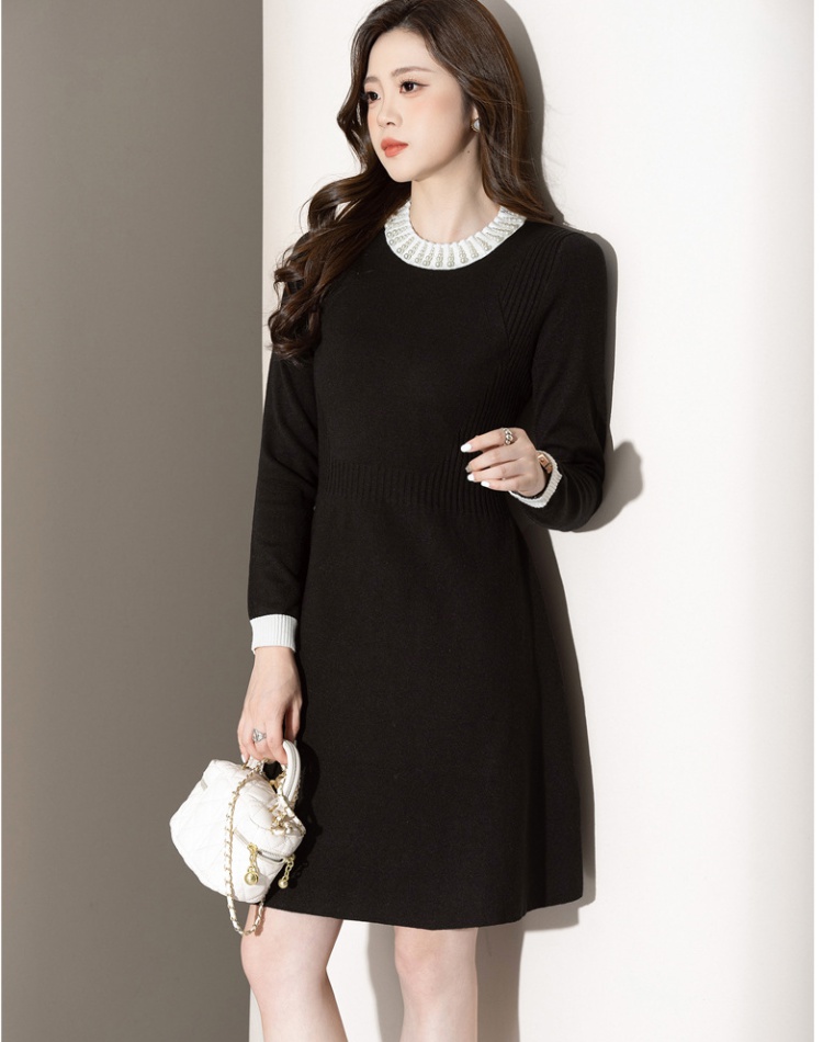 Chanelstyle temperament A-line dress for women