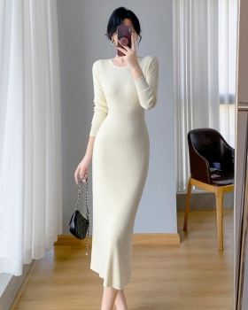 Autumn and winter sweater dress dress for women