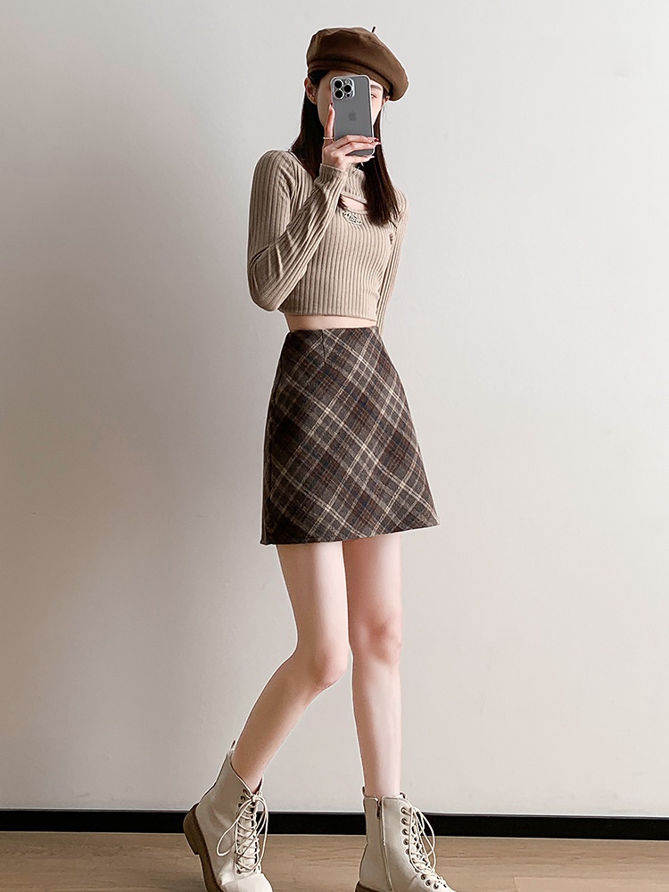 All-match short skirt winter skirt for women