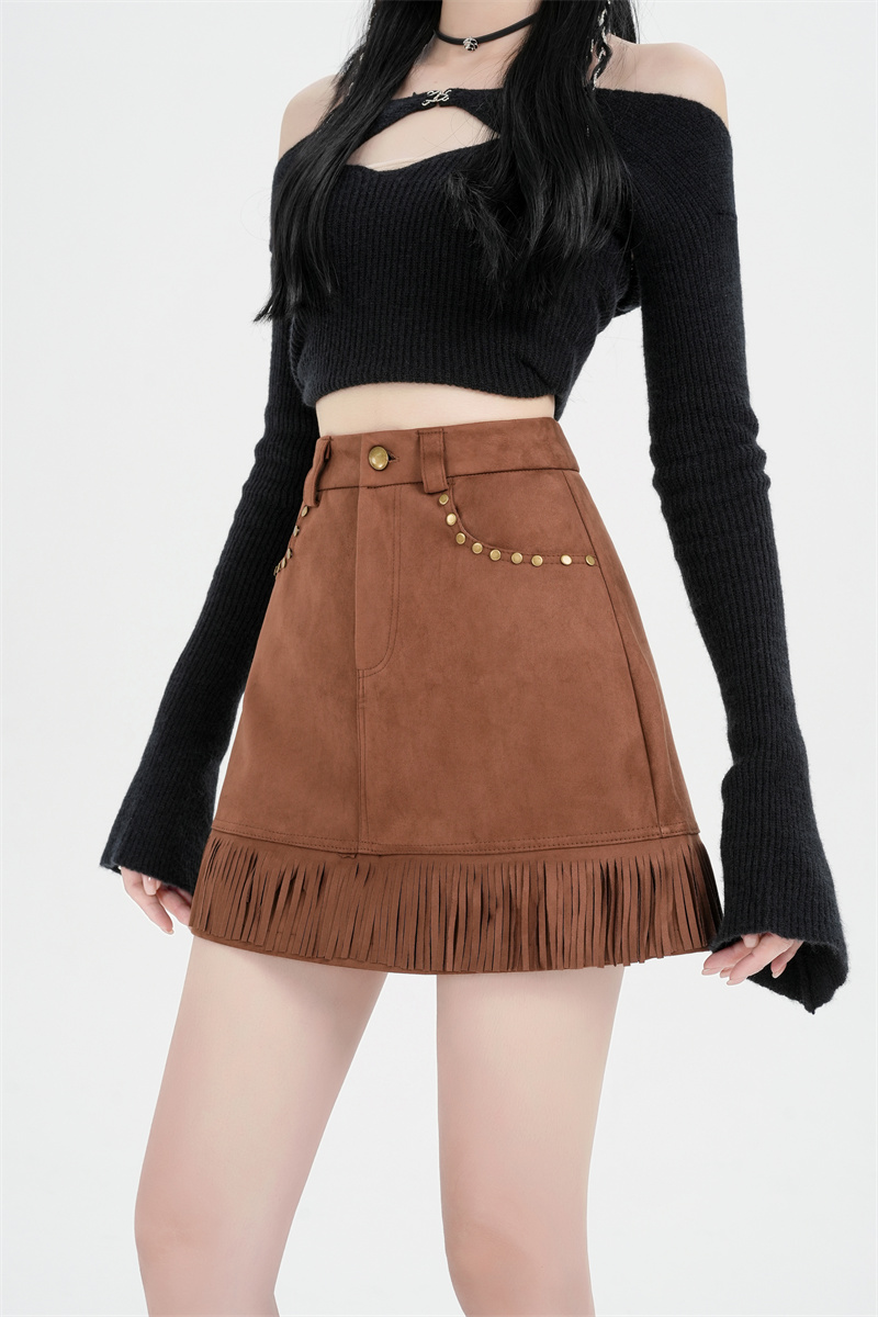 Spicegirl slim shorts autumn and winter skirt for women