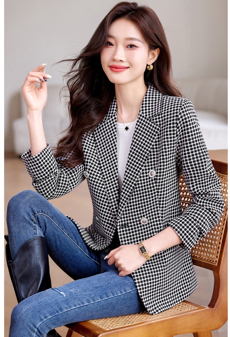 Profession long sleeve coat overalls business suit