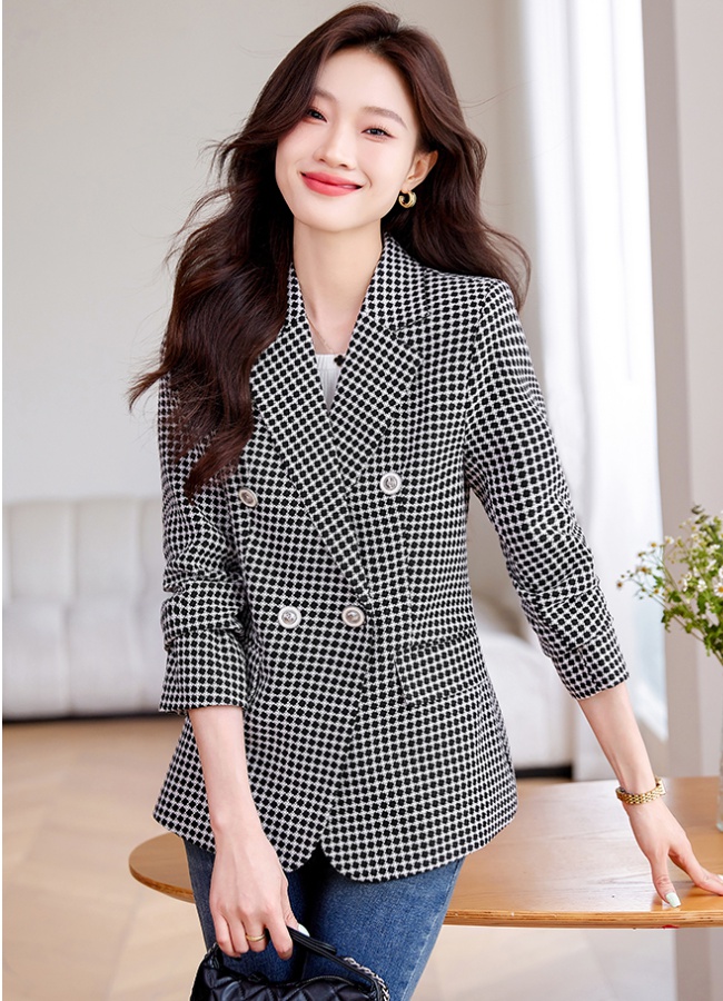 Profession long sleeve coat overalls business suit