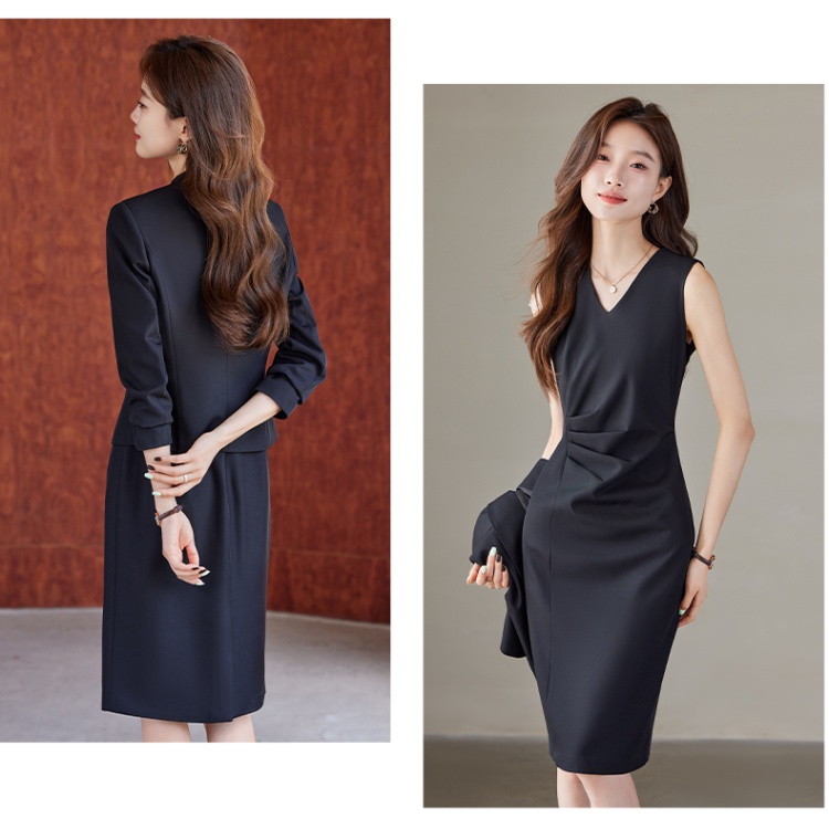 Profession coat dress 2pcs set for women