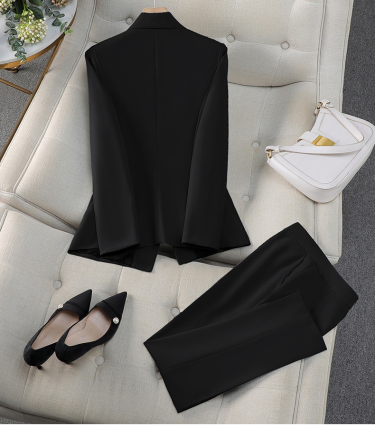 Overalls business suit suit pants 2pcs set