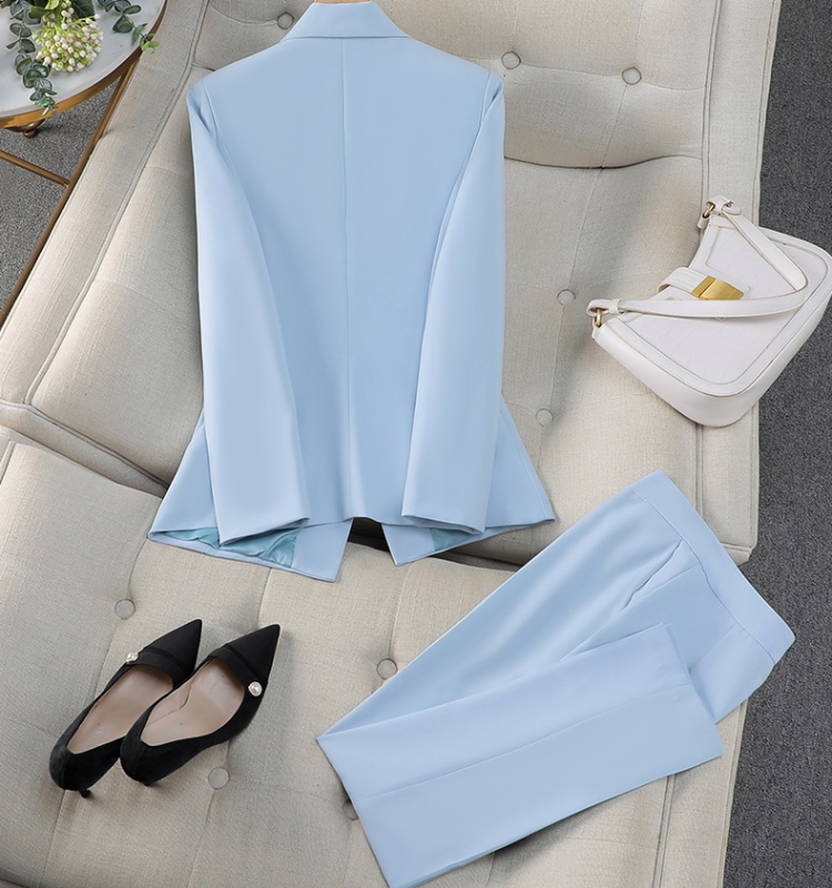 Overalls business suit suit pants 2pcs set