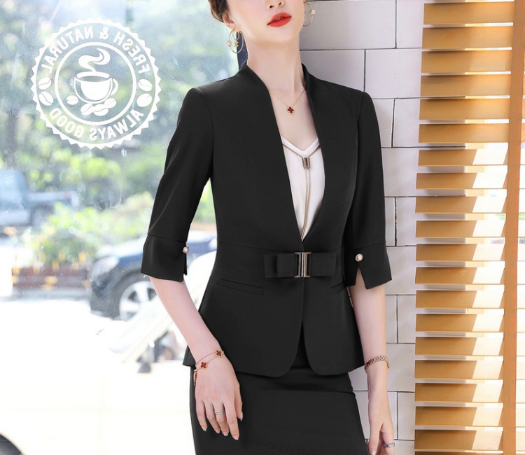 Spring and summer business suit Korean style coat for women