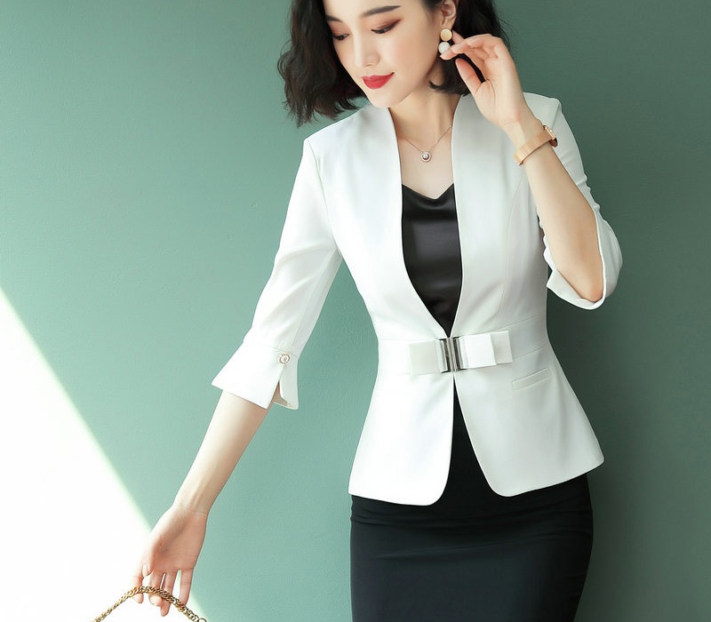 Spring and summer business suit Korean style coat for women