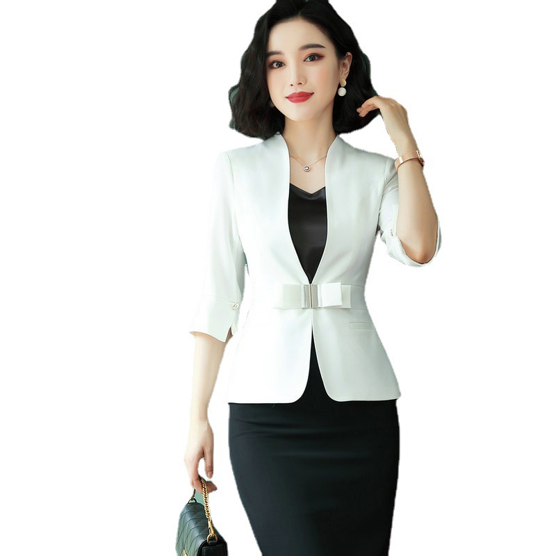 Spring and summer business suit Korean style coat for women