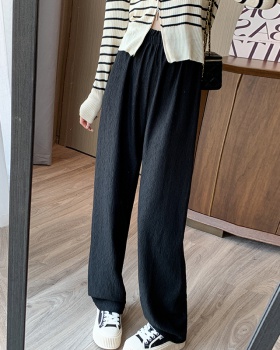 Straight pants pants drape wide leg pants for women