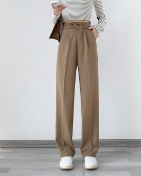 Summer loose suit pants Casual pants for women