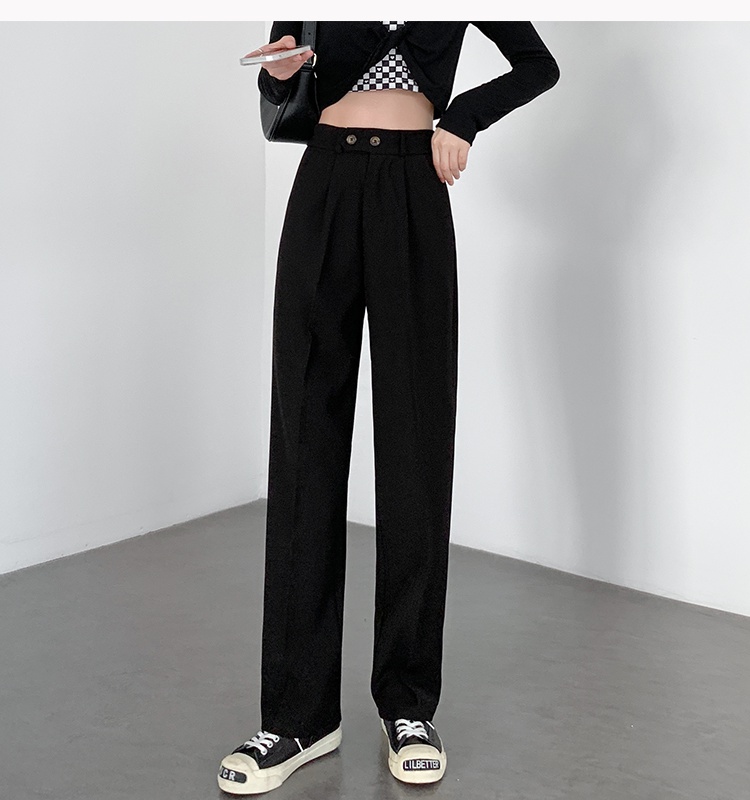 Summer loose suit pants Casual pants for women