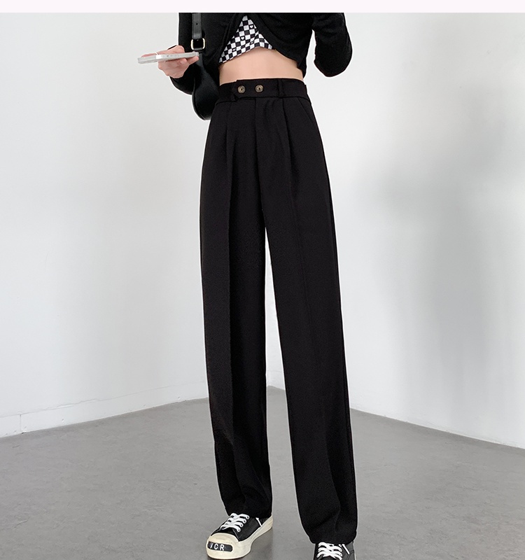 Summer loose suit pants Casual pants for women