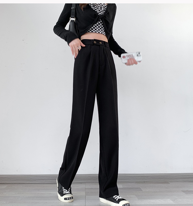 Summer loose suit pants Casual pants for women