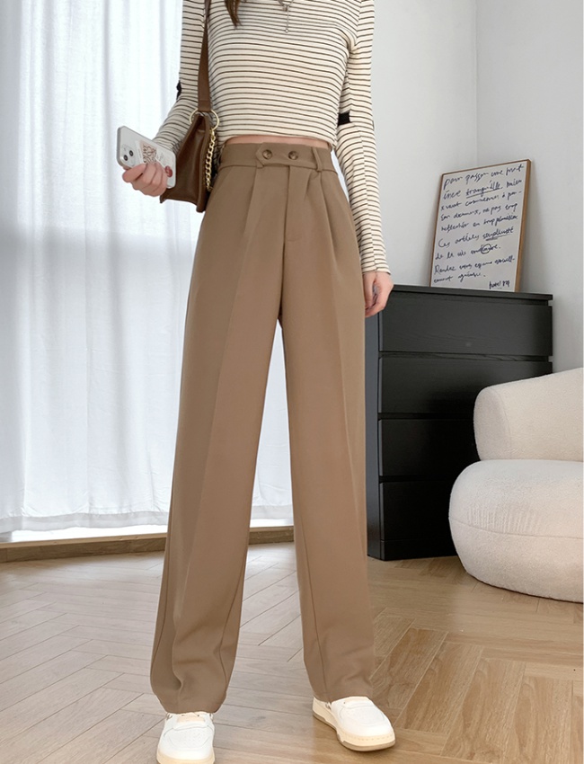 Summer loose suit pants Casual pants for women