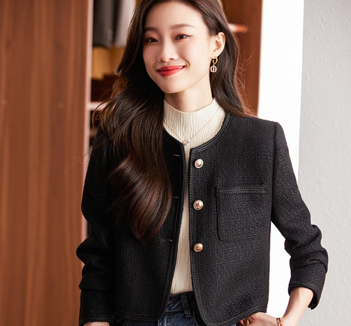 Profession long sleeve business suit overalls jacket for women