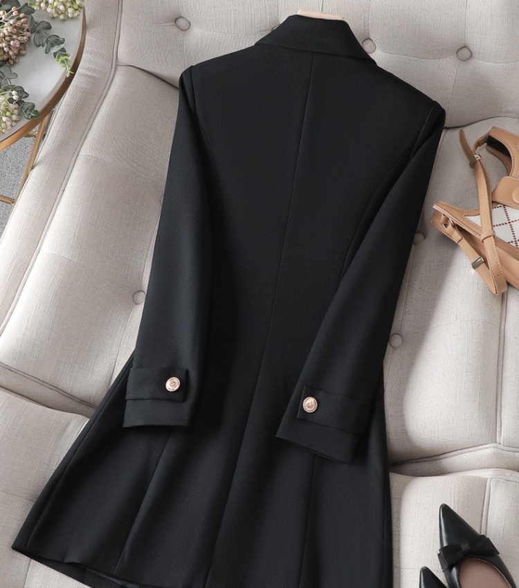 Long profession overcoat Korean style coat