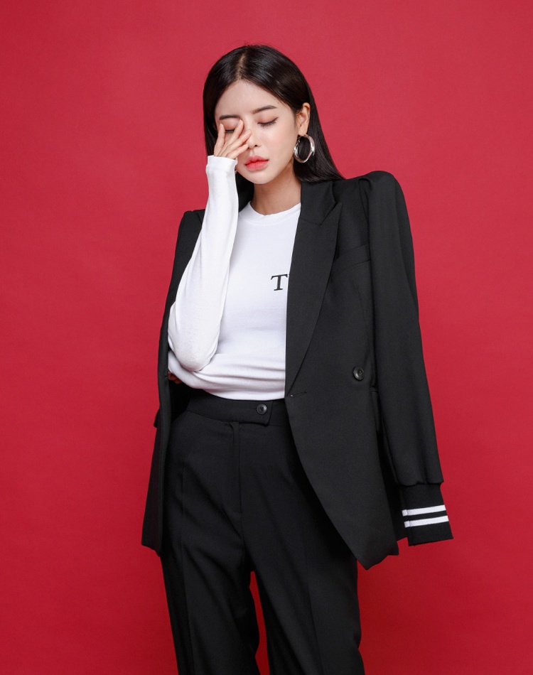 Temperament business suit coat 2pcs set for women