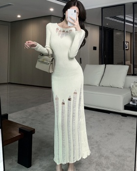 Long sleeve dress tender long dress for women