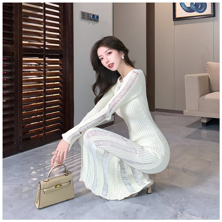 Long sleeve dress tender long dress for women