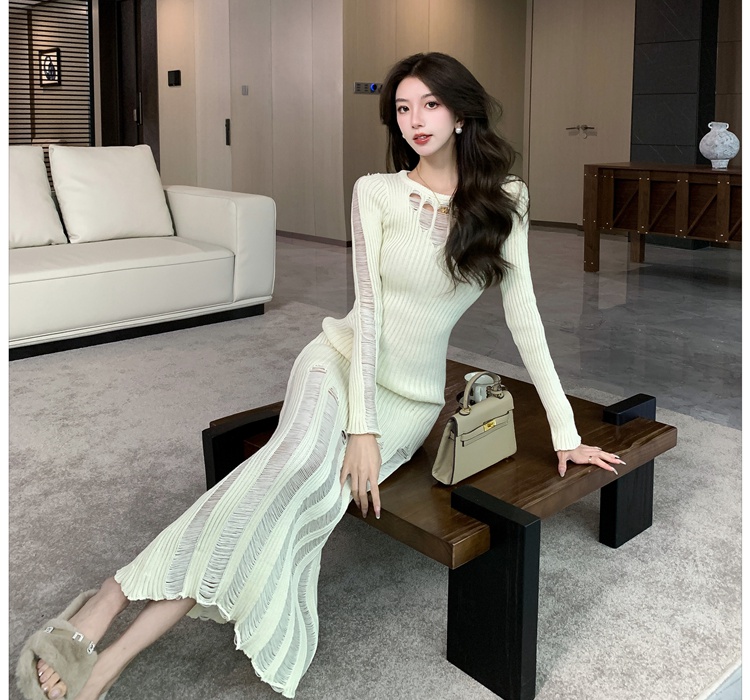 Long sleeve dress tender long dress for women