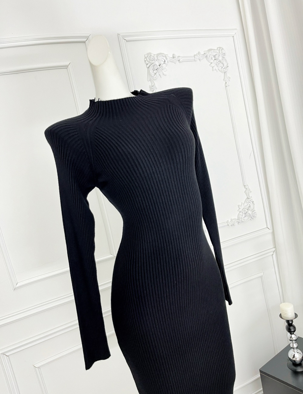 Inside the ride long dress knitted dress for women