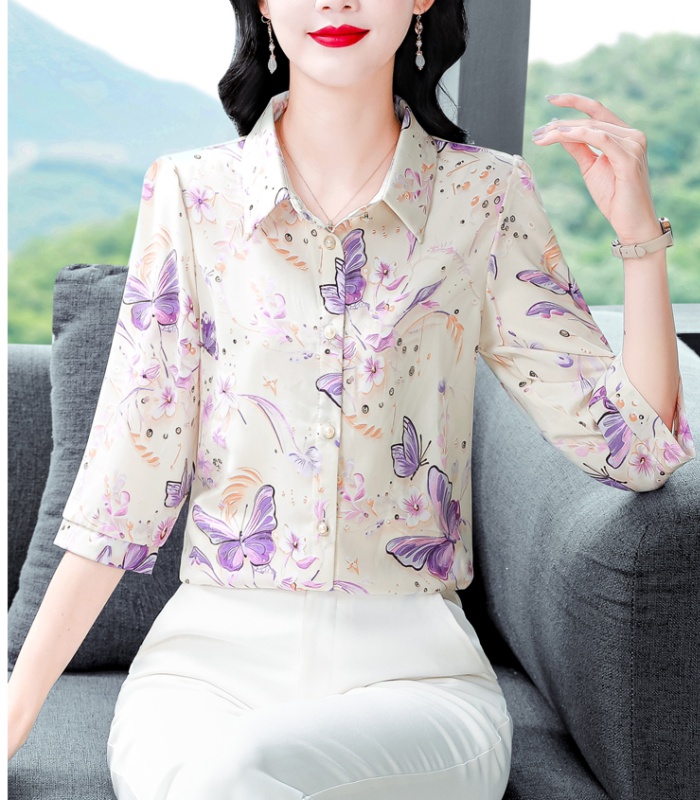 Colors autumn shirt single-breasted tops for women