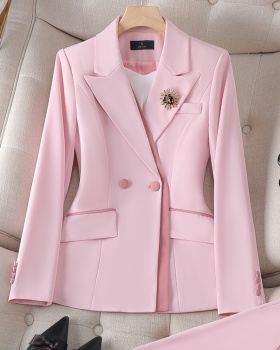 Long sleeve business suit Korean style coat for women