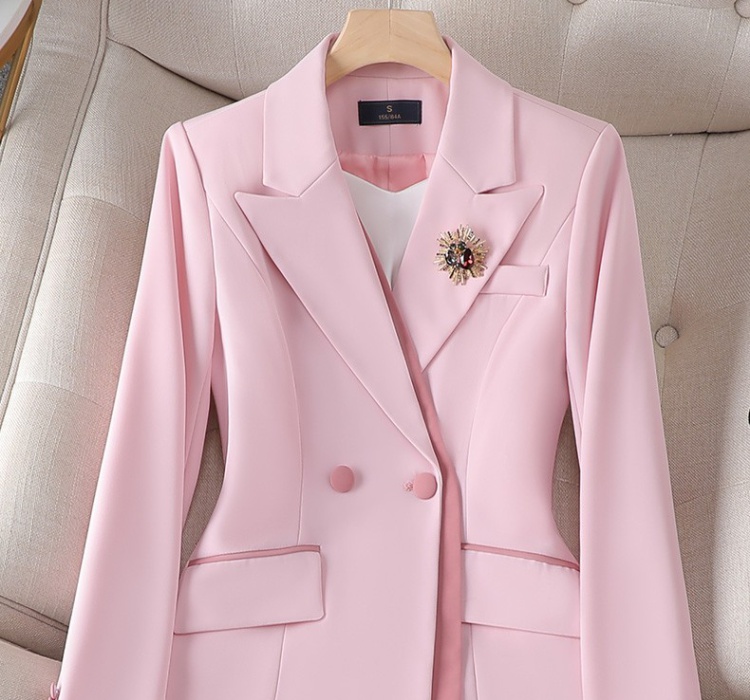 Long sleeve business suit Korean style coat for women