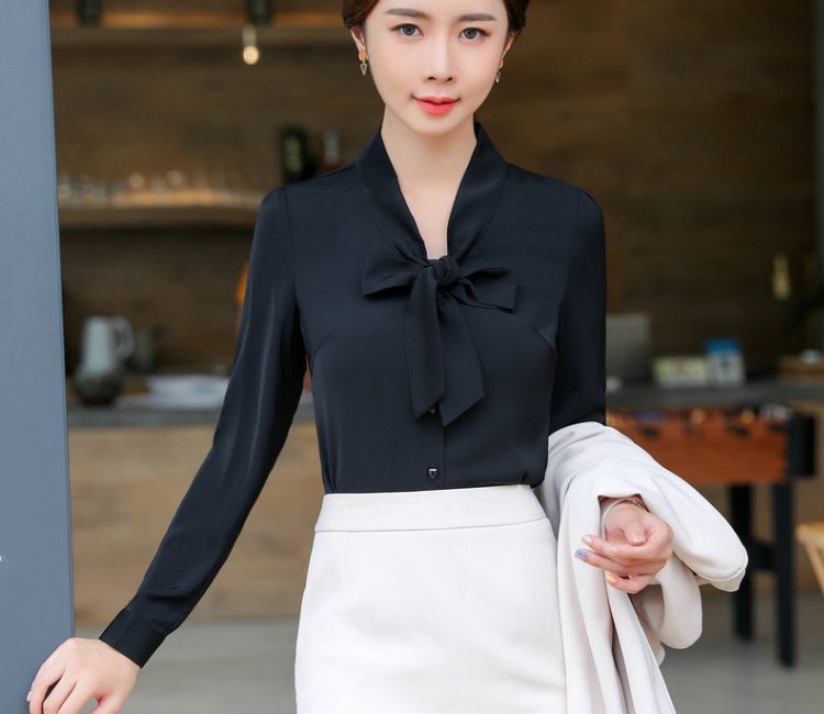 Long sleeve coat autumn and winter shirt 2pcs set