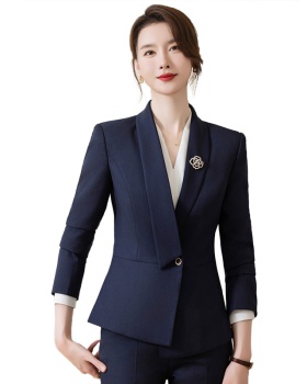 Long sleeve coat profession business suit for women