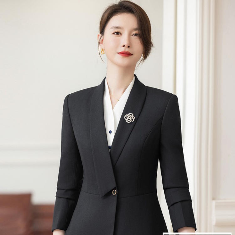 Long sleeve coat profession business suit for women