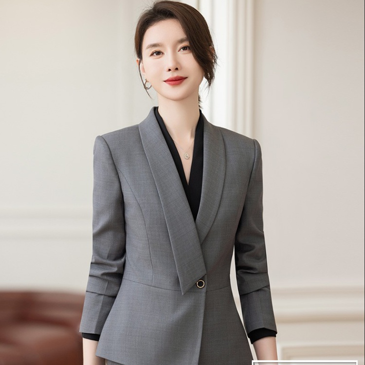 Long sleeve coat profession business suit for women