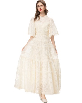 Long dress European style formal dress for women