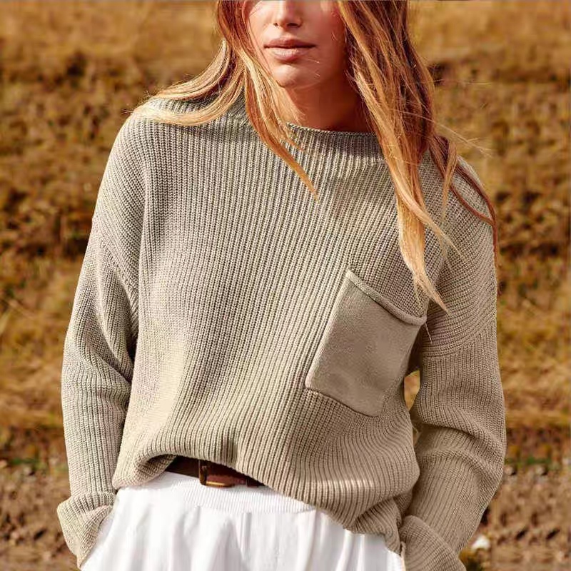 Casual loose all-match fashion European style sweater