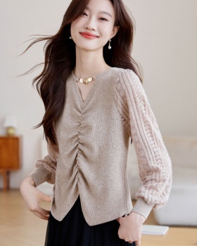 Temperament small shirt autumn bottoming shirt for women