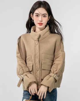 Splice Western style cardigan autumn and winter coat