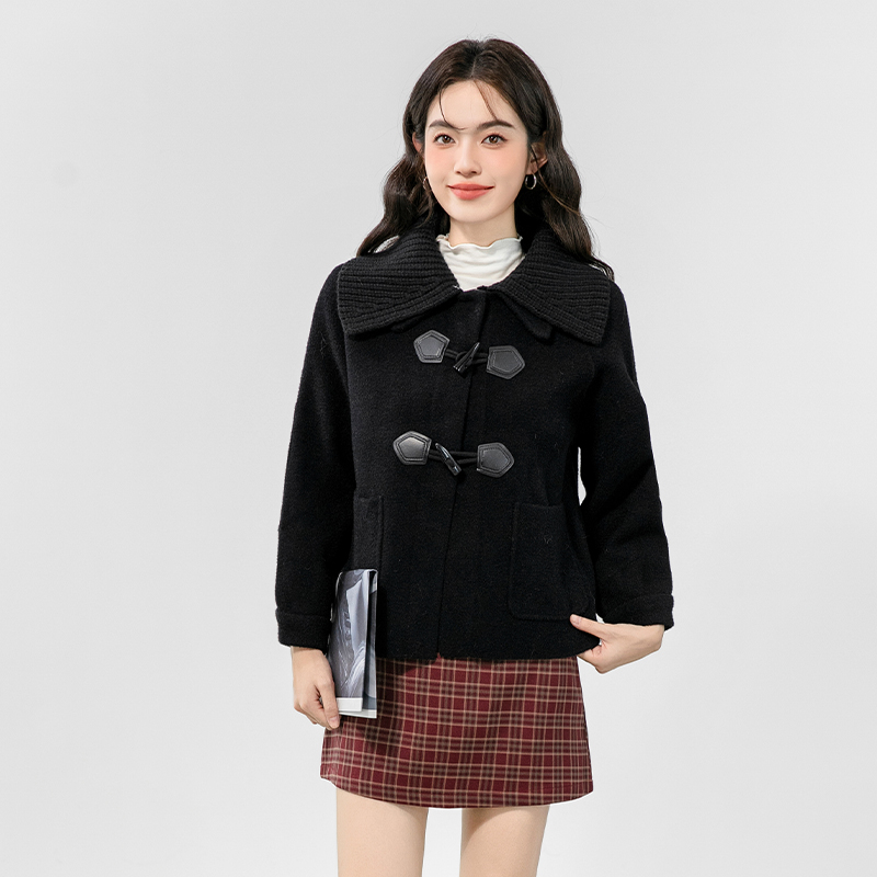 Autumn and winter cardigan coat for women