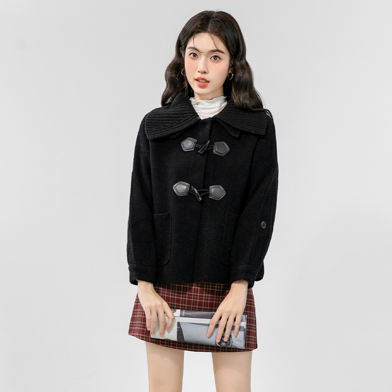 Autumn and winter cardigan coat for women