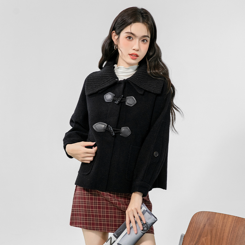 Autumn and winter cardigan coat for women