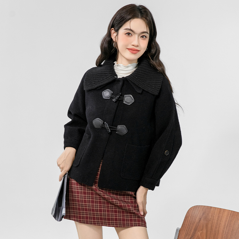 Autumn and winter cardigan coat for women